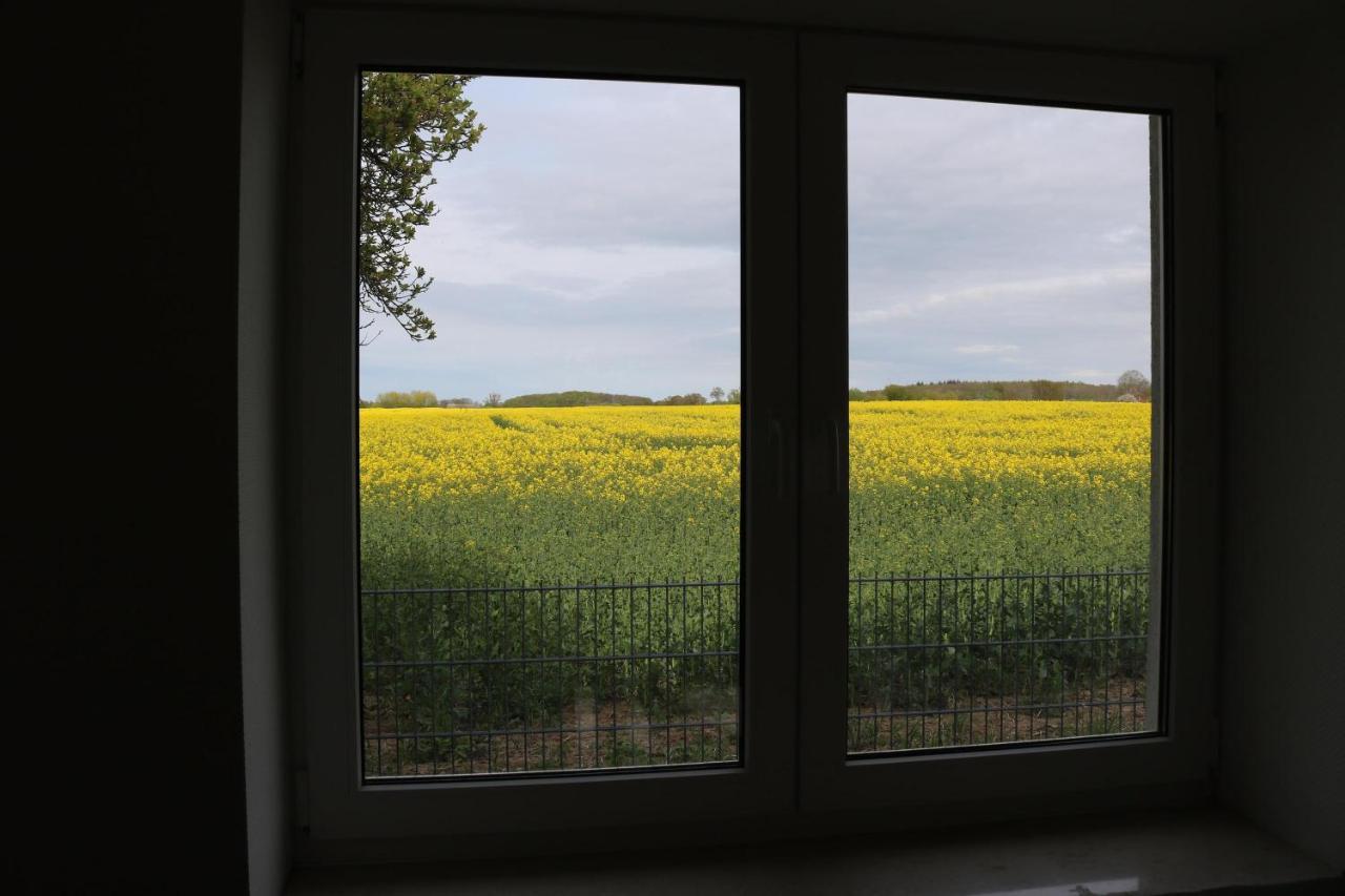 Вілла Kleines Haus Am Feld Rehna Екстер'єр фото