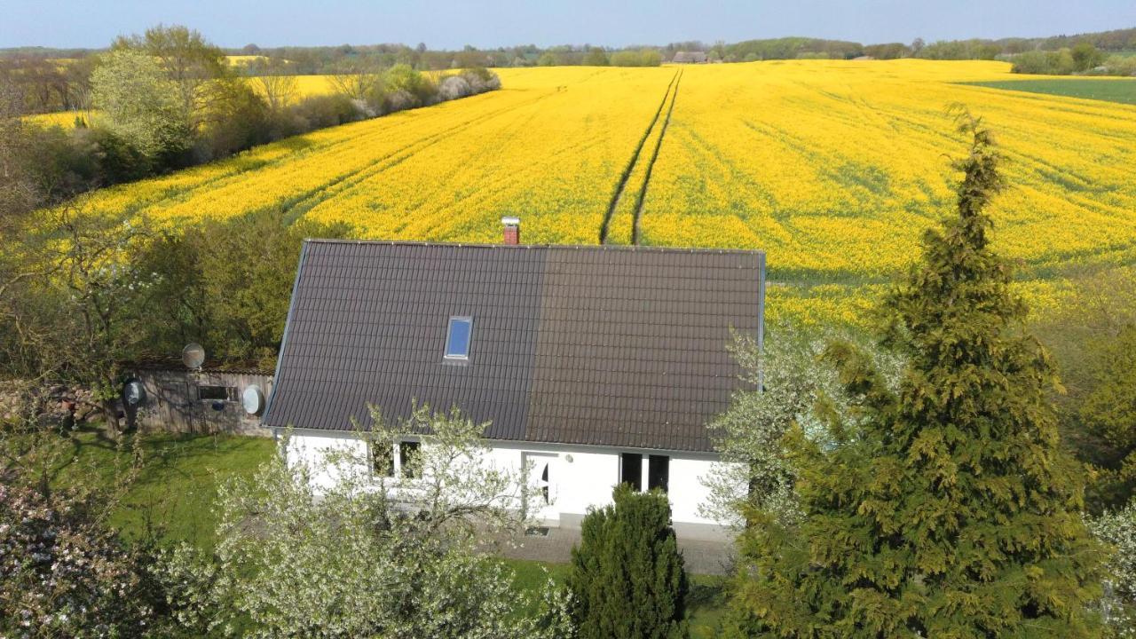 Вілла Kleines Haus Am Feld Rehna Екстер'єр фото